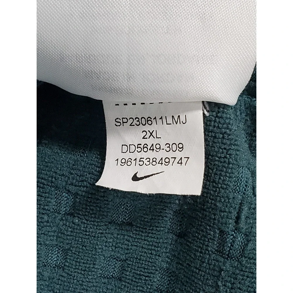 Nike Running Therma-FIT Mens XXL Blue Long Sleeve Performance Training Shirt